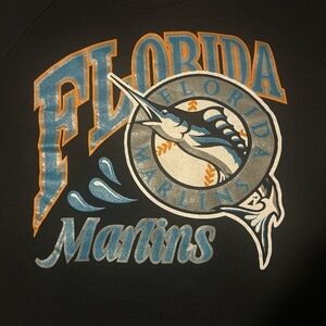 Vintage 1995 Florida Marlins crewneck size XL like new thick print